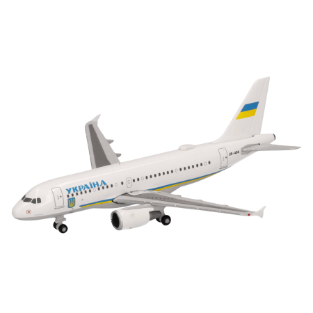 Preview: Herpa Wings Flugzeugmodell Ukraine Government Airbus A319 ACJ (1:500)